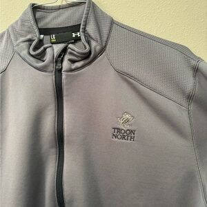 Troon North / Under Armour Quarter Zip with pockets